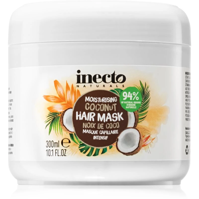 Inecto Coconut hloubkově hydratační maska na vlasy 300 ml