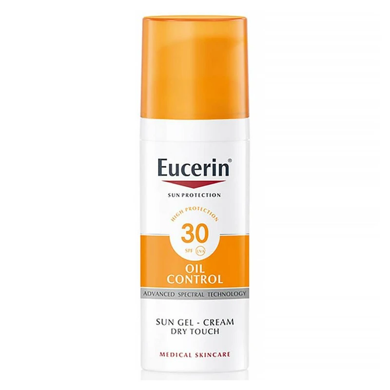 Eucerin Ochranný krémový gel na opalování na obličej Oil Control SPF 30 50 ml