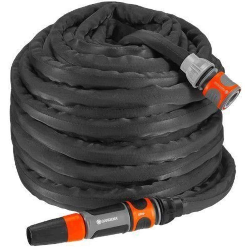 Gardena Textile Hose Liano 30 m Set with cleaning nozzle