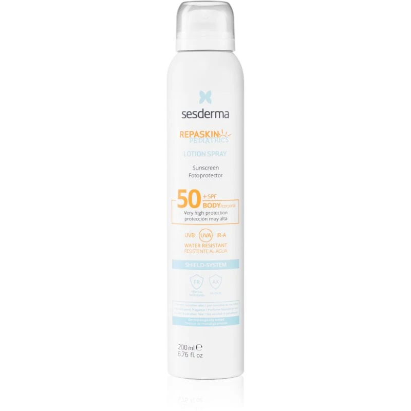 Sesderma Repaskin Pediatrics opalovací sprej pro děti SPF 50+ 200 ml