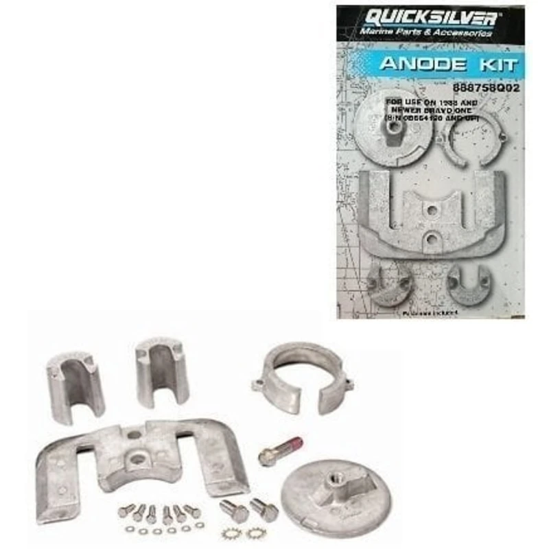 Quicksilver Anode Kit Mercruiser Bravo One