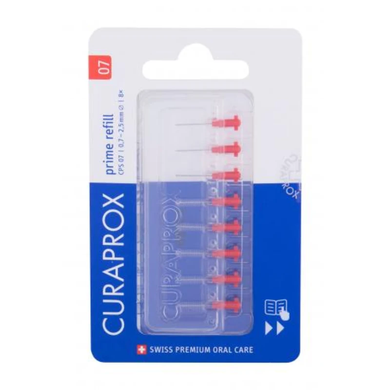 Curaprox Prime Refill CPS 0,7 - 2,5 mm 8 ks mezizubní kartáček unisex