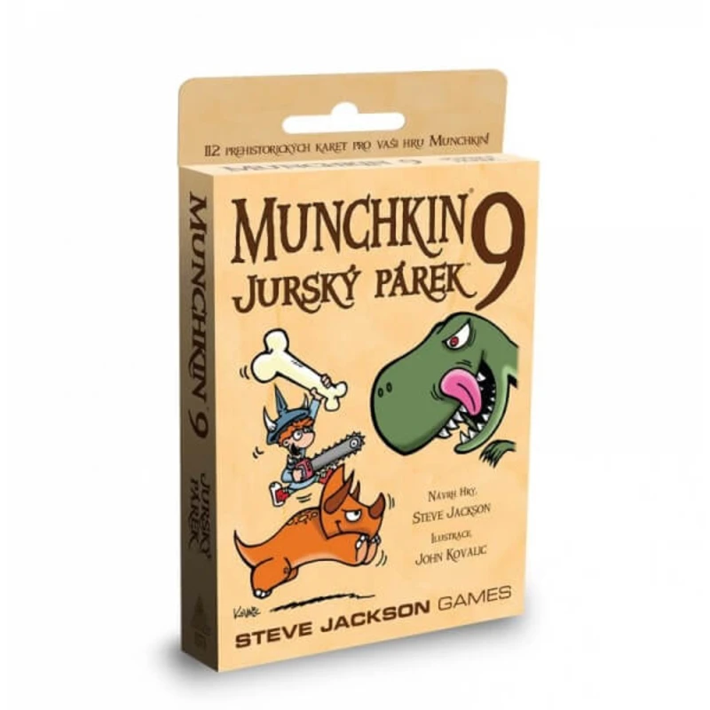 Desková karetní hra Munchkin 9: Jurský párek