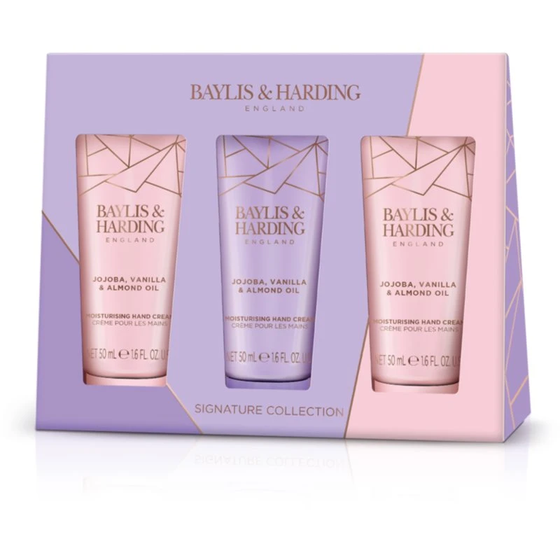 Baylis & Harding Jojoba, Vanilla & Almond Oil dárková sada (na ruce) s mandlovým olejem