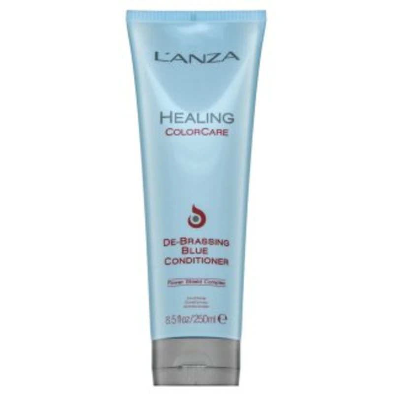 L’ANZA Healing ColorCare De-Brassing Blue Conditioner tónovací kondicionér pro hnědé odstíny 250 ml