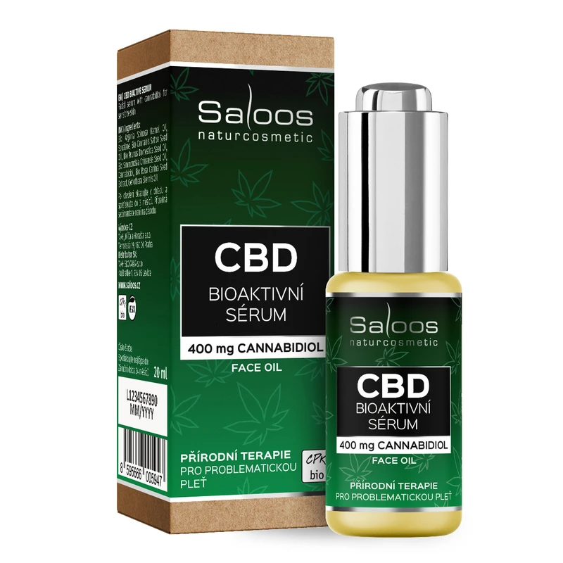 Saloos CBD Bioaktivní sérum 20 ml