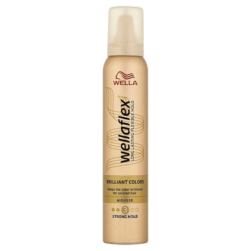 Wella Wellaflex Brilliant Color pěnové tužidlo pro barvené vlasy 250 ml