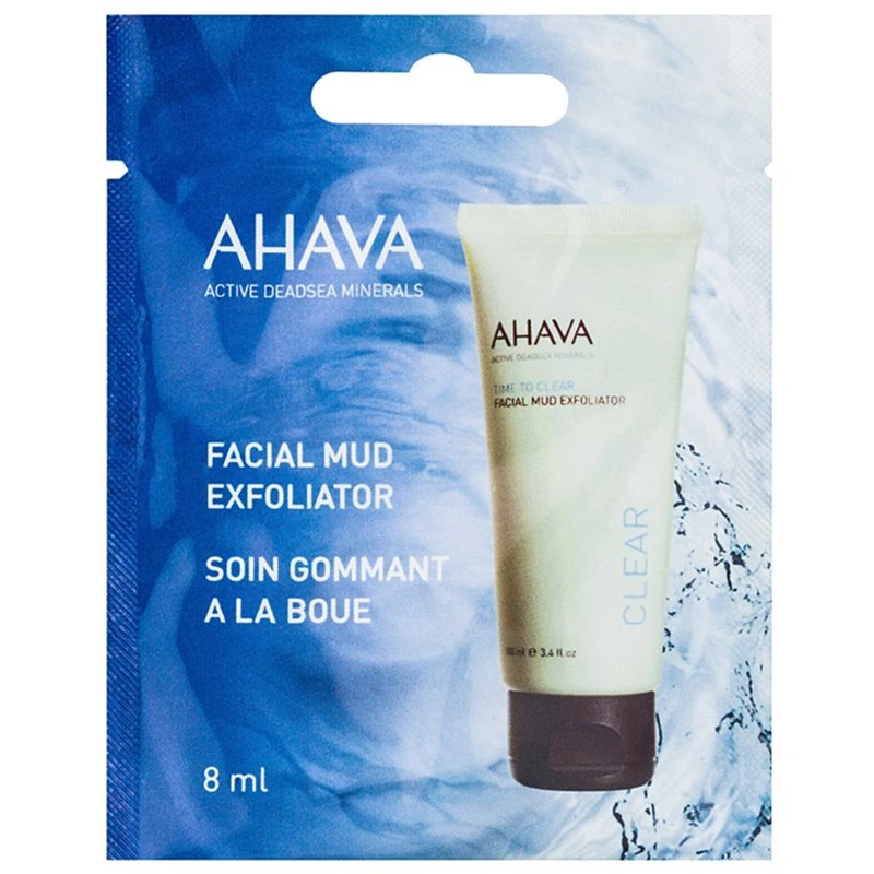 Ahava Time To Clear bahenní peeling na obličej 8 ml