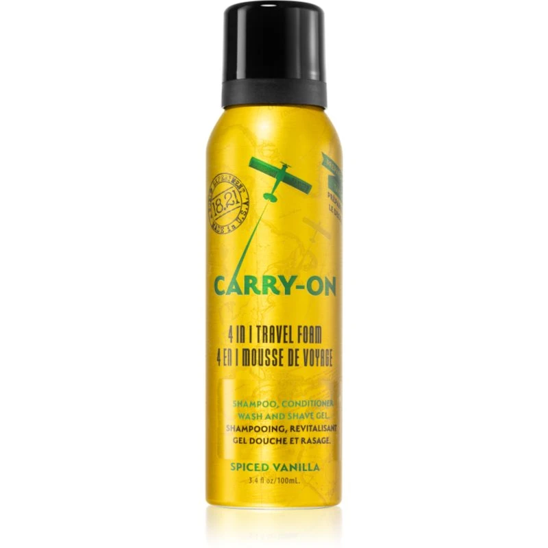 18.21 Man Made Carry On 4in1 Spiced Vanilla pěna na vlasy a tělo