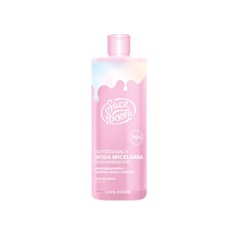 BodyBoom FaceBoom čisticí micelární voda 500 ml