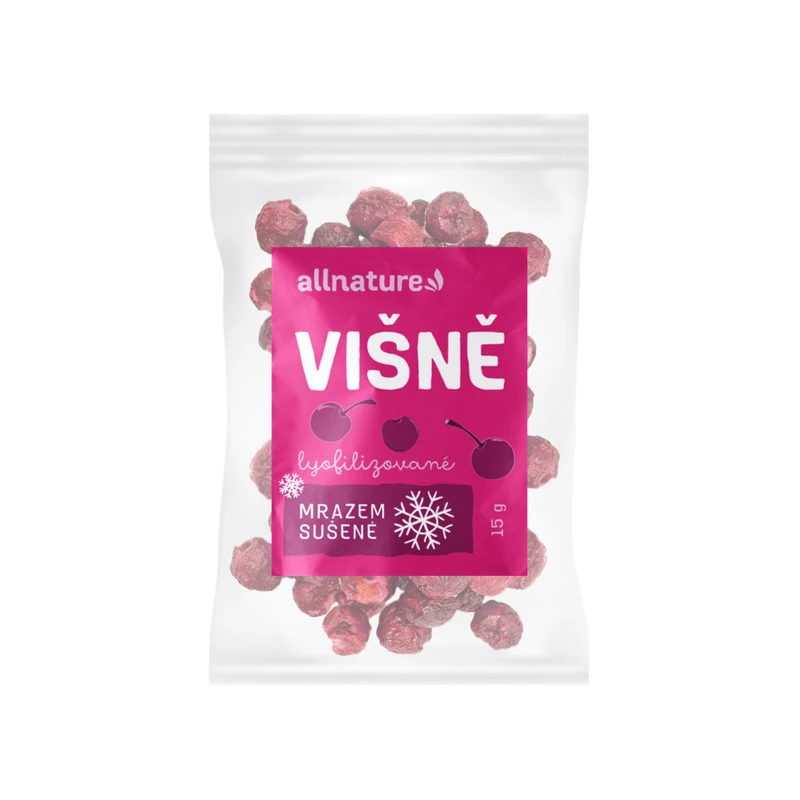 Allnature Višeň sušená mrazem celá 15 g