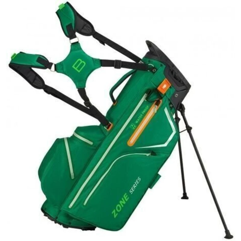 Bennington Zone 14 Waterproof Stand Bag British Green/Silver