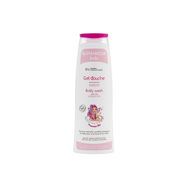 Alphanova Kids sprchový gel Princesse BIO 250 ml