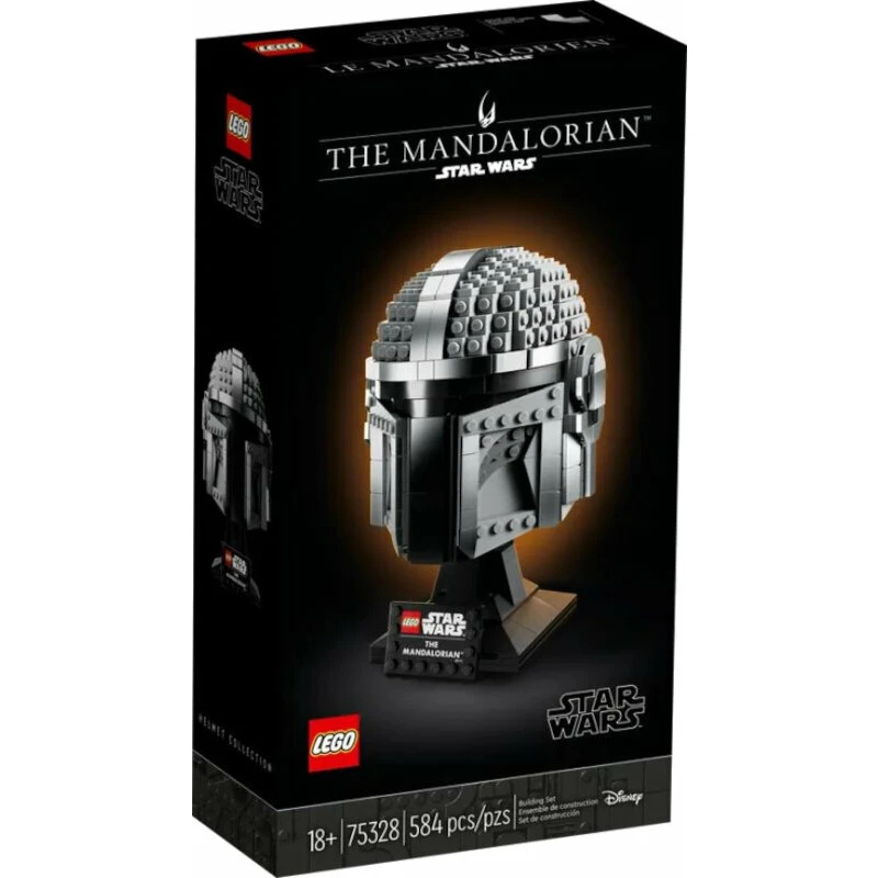 LEGO Star Wars 75328 Mandalorianská přilba