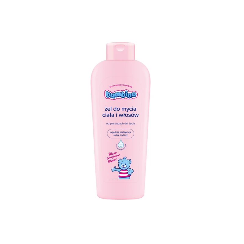 Bambino Baby Body & Hair šampon a mycí gel 2 v 1 pro děti od narození 400 ml