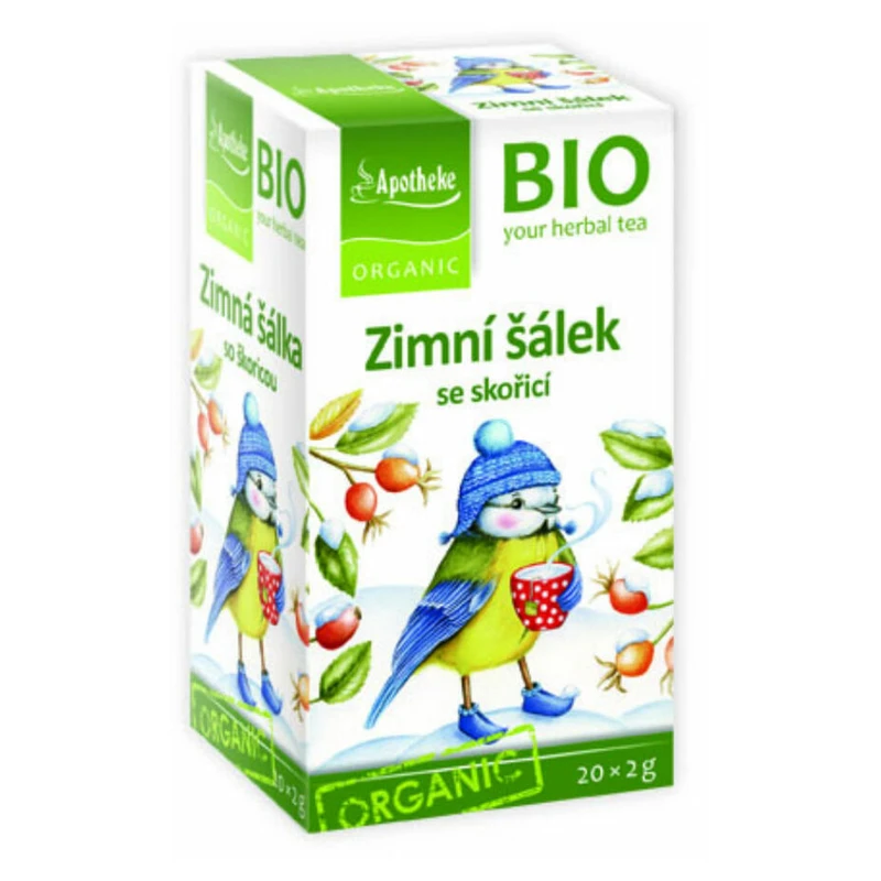 Apotheke Zimní šálek se skořicí BIO 20 sáčků