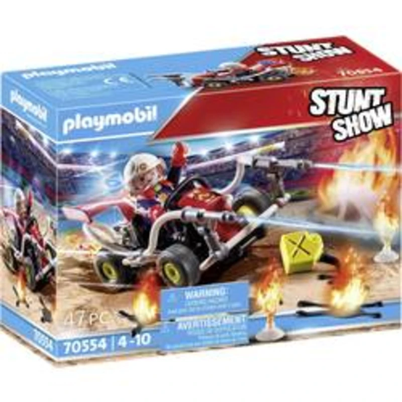 PLAYMOBIL® 70554 Kaskadérská show Požární motokára