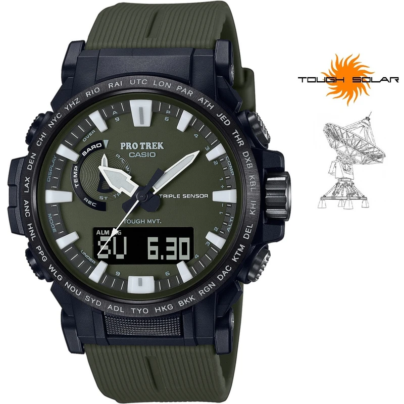 Casio PROTREK Solar PRW-61Y-3ER (665)