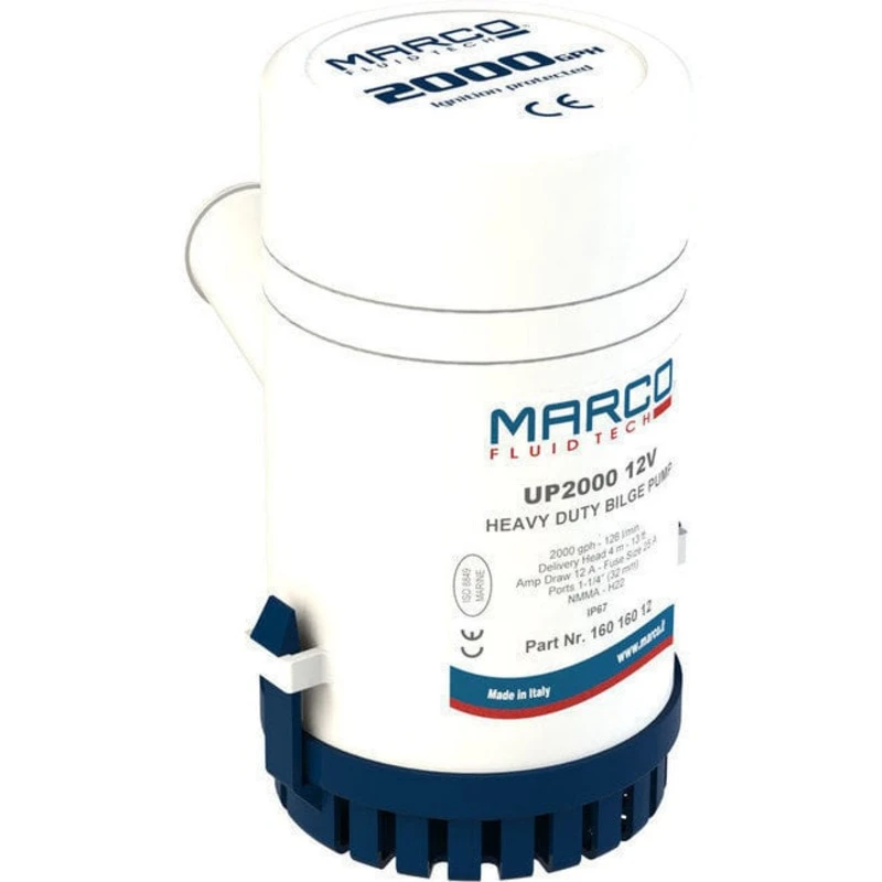 Marco UP2000 Bilge pump 126 l/min - 12V