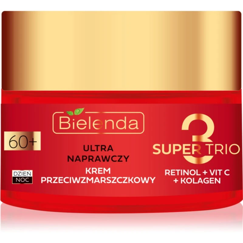 Bielenda Super Trio korekční krém proti vráskám 60+ 50 ml