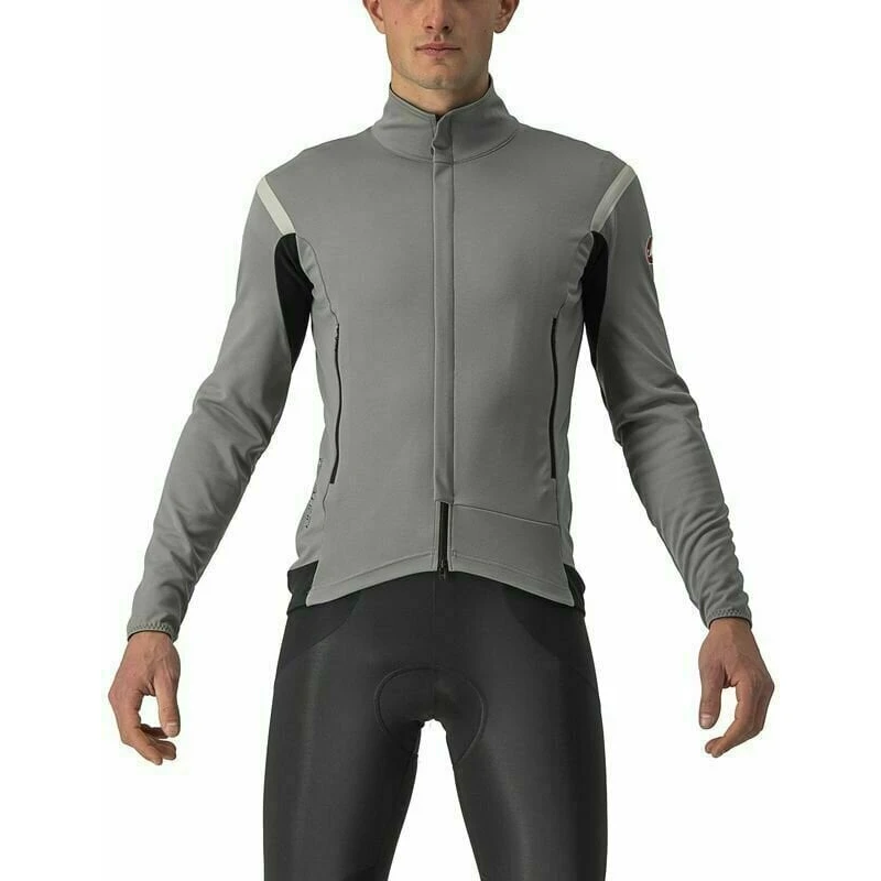 Castelli Perfetto RoS 2 Jacket Nickel Gray/Travertine Gray 3XL