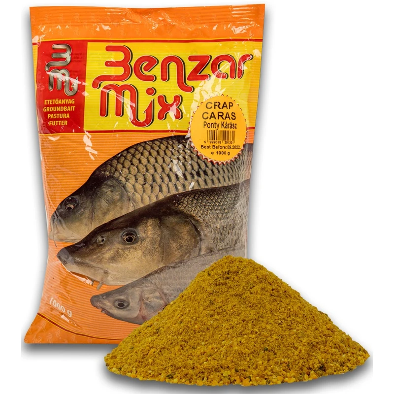 Benzar mix krmítková směs 1 kg - kapr karas