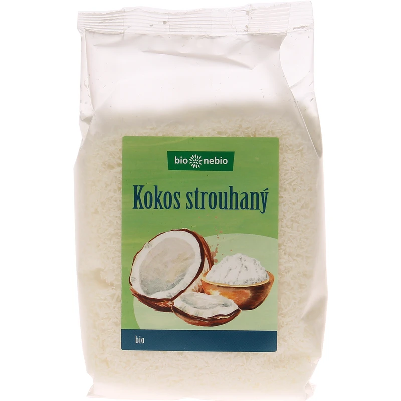 Bio nebio s. r. o. Bio kokos strouhaný 200 g