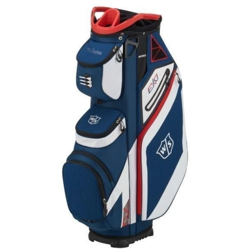 Wilson Staff Exo Navy/White/Red Cart Bag