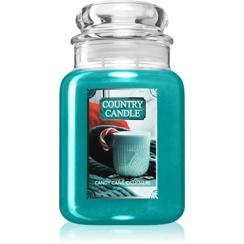 Country Candle Candy Cane Cashmere vonná svíčka 680 g