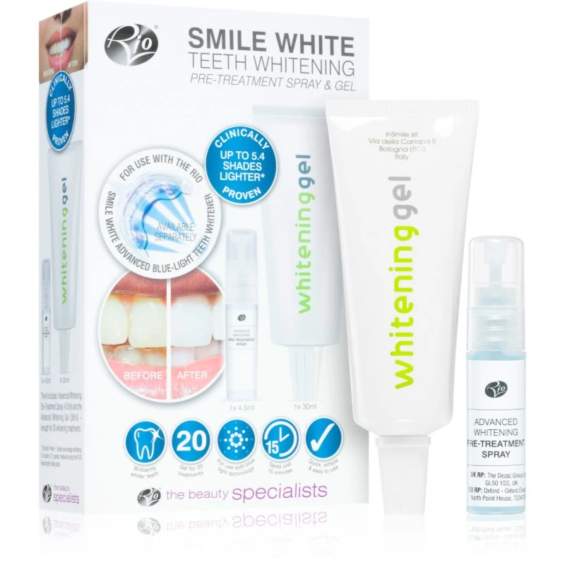 Rio-Beauty Příslušenství pro bělicí sadu DCWU (Smile White Accessories)