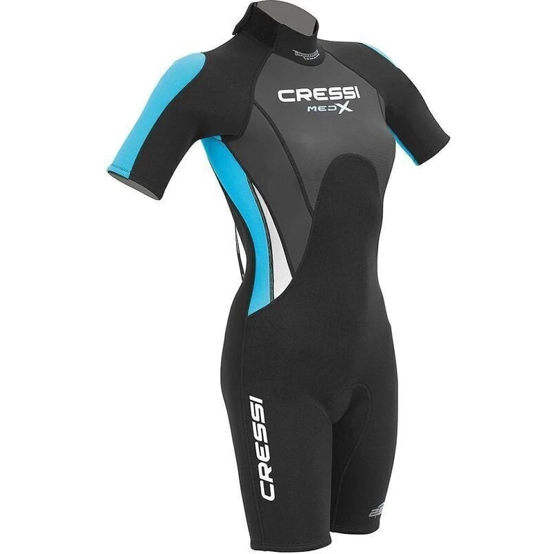 Cressi Med X Lady 2.5mm Black/Light Blue/Grey M