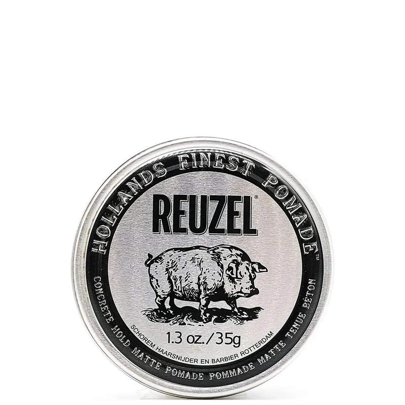 Reuzel Concrete Hold Matte Pomade pomáda na vlasy pro silnou fixaci 113 g