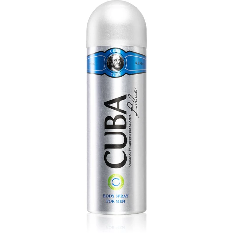 Cuba Blue deodorant a tělový sprej pro muže 200 ml