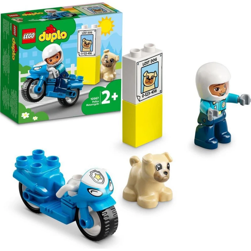 LEGO® DUPLO®  10967 Policejní motorka