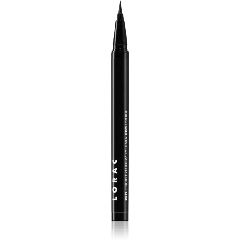 Lorac PRO Liquid Eyeliner dlouhotrvající oční linky ve fixu odstín 01 Black 0,55 ml