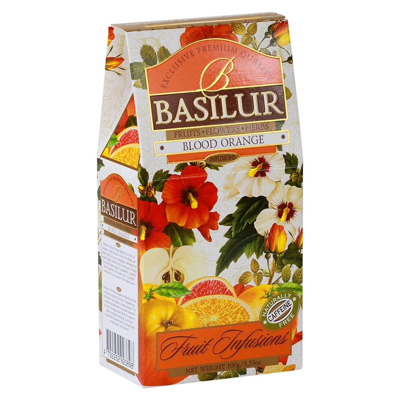 Čaj Basilur Fruit Blood Orange sypaný 100g