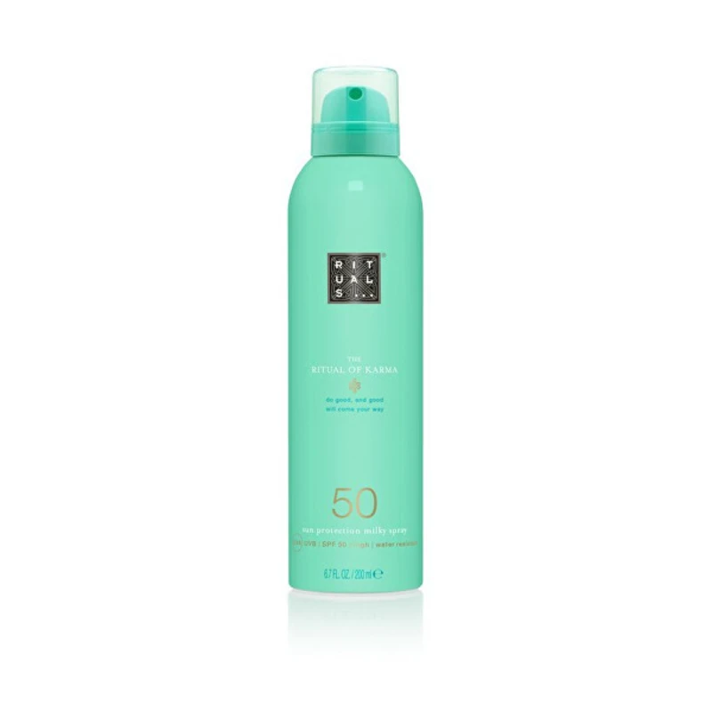 Rituals The Ritual Of Karma mléko na opalování ve spreji SPF 50 200 ml