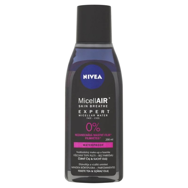 Nivea MicellAir Expert dvoufázová micelární voda 200 ml