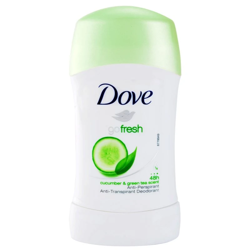 Dove Tuhý antiperspirant Go Fresh s vůní okurky a zeleného čaje 40 ml