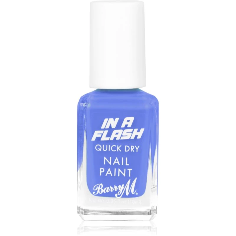 Barry M IN A FLASH rychleschnoucí lak na nehty odstín Turquoise Thrill 10 ml