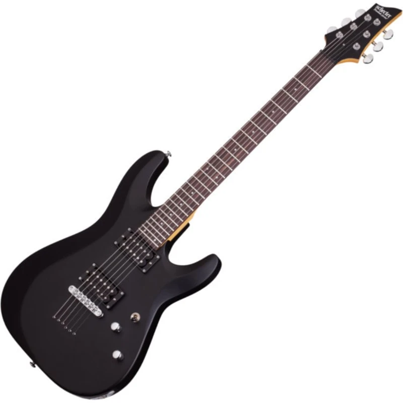 Schecter C-6 Deluxe Satin Black