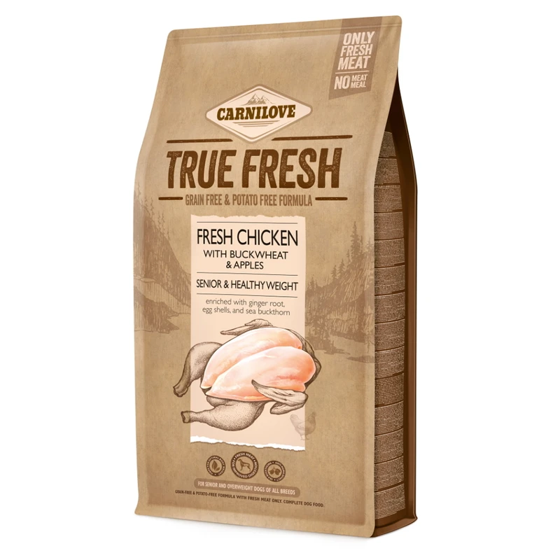 Carnilove True Fresh Senior & Healthy Weight kuře 4kg