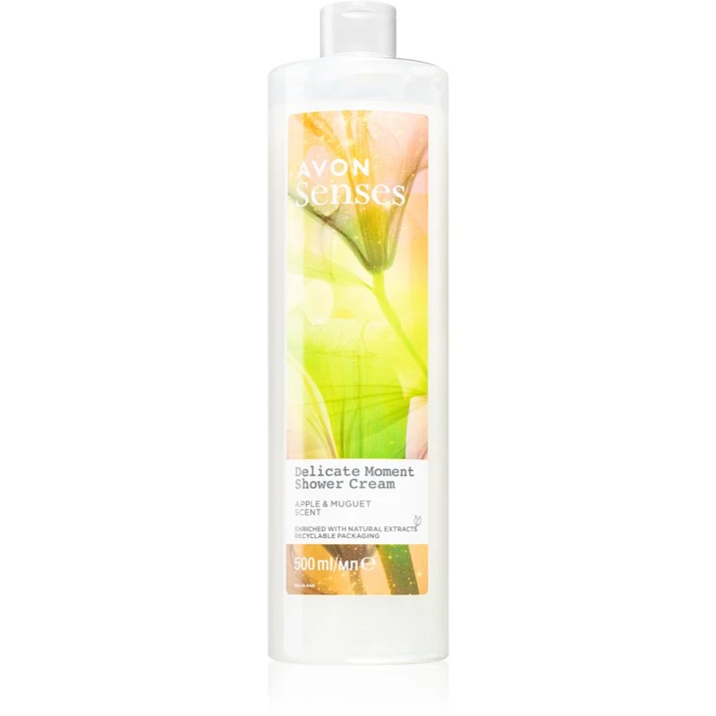 Avon Senses Delicate Moment zklidňující sprchový gel 500 ml