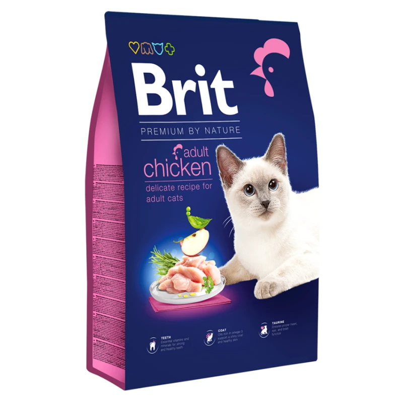 Brit Premium by Nature Cat Adult Chicken 1,5kg