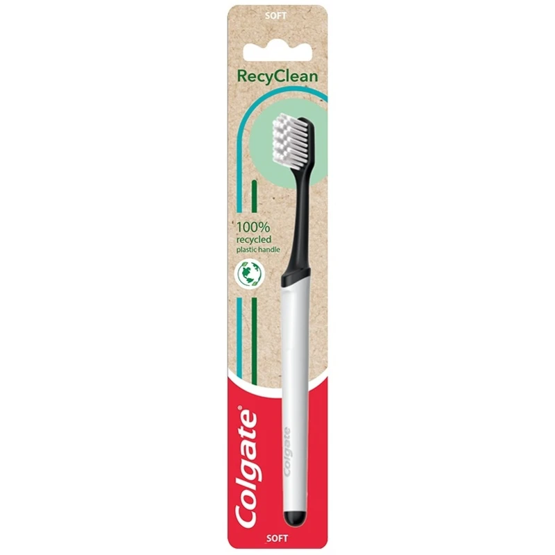 Colgate Recyclean zubní kartáček soft White