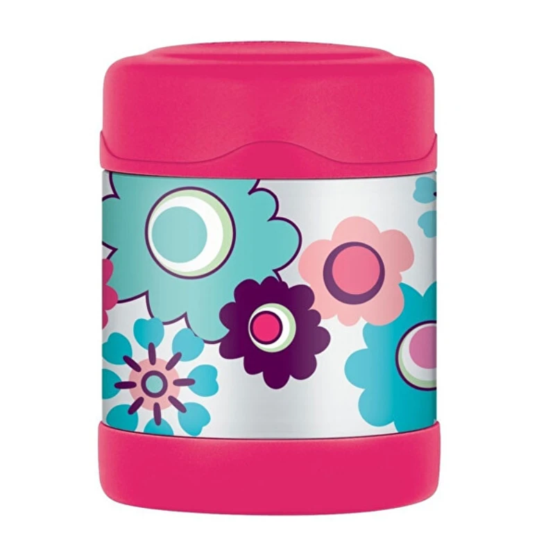 Thermos FUNtainer Dětská termoska na jídlo - květy 290 ml