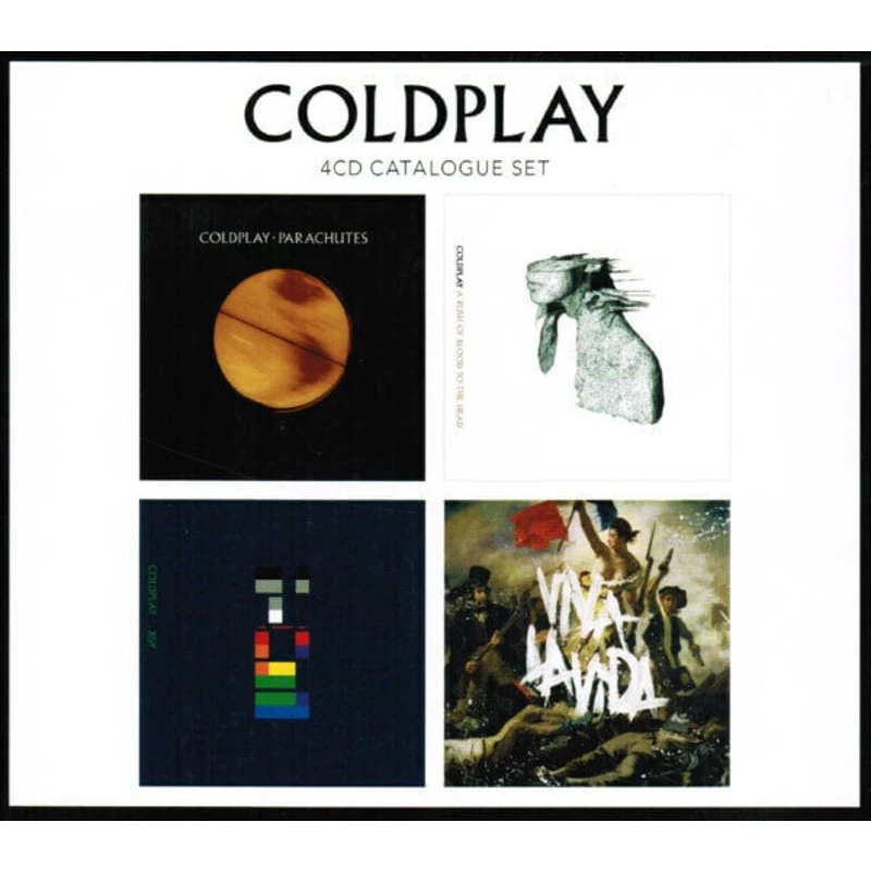 Coldplay 4CD Catalogue Set (4 CD) Hudební CD