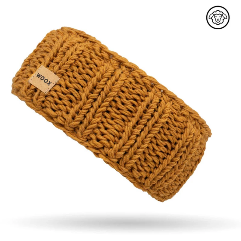 Merino čelenka WOOX Meri Gold Headband