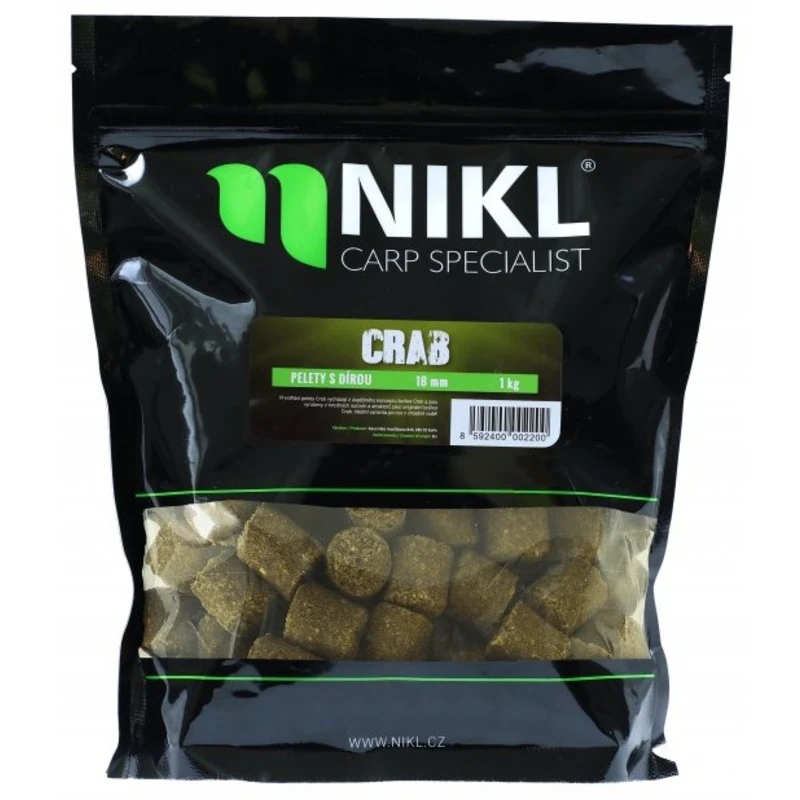 Nikl pelety crab 1 kg - 3 mm