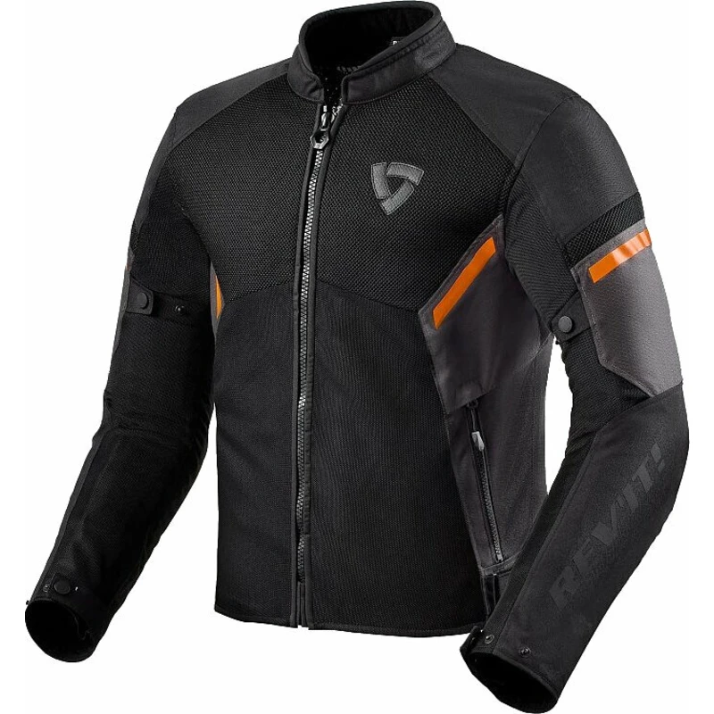 Rev'it! Jacket GT-R Air 3 Black/Neon Orange S Textilní bunda